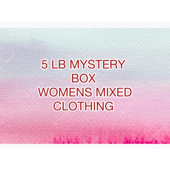 Women’s 5lb Box  Mixed lot of assorted Clothing XS/Sm  NWT-GUC - Picture 2 of 7